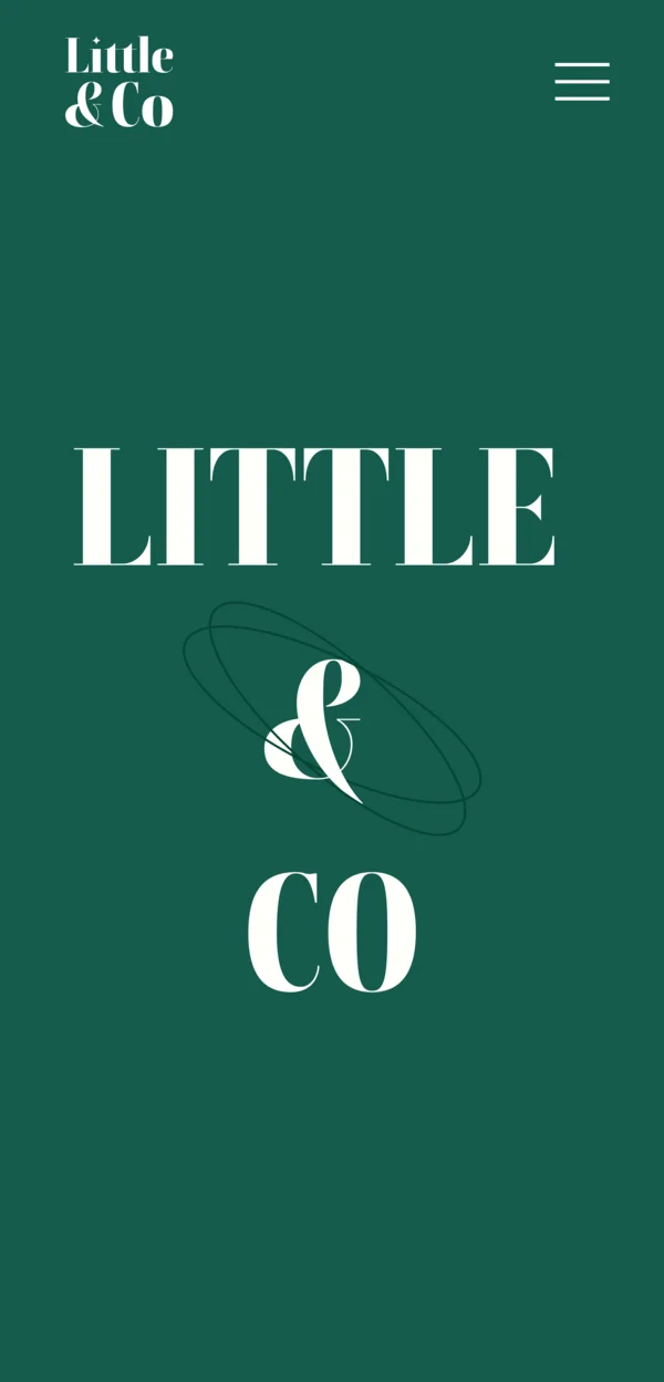 Visuel Conception du projet Little and Co