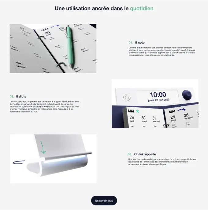 Visuel Quoi du projet Liveo