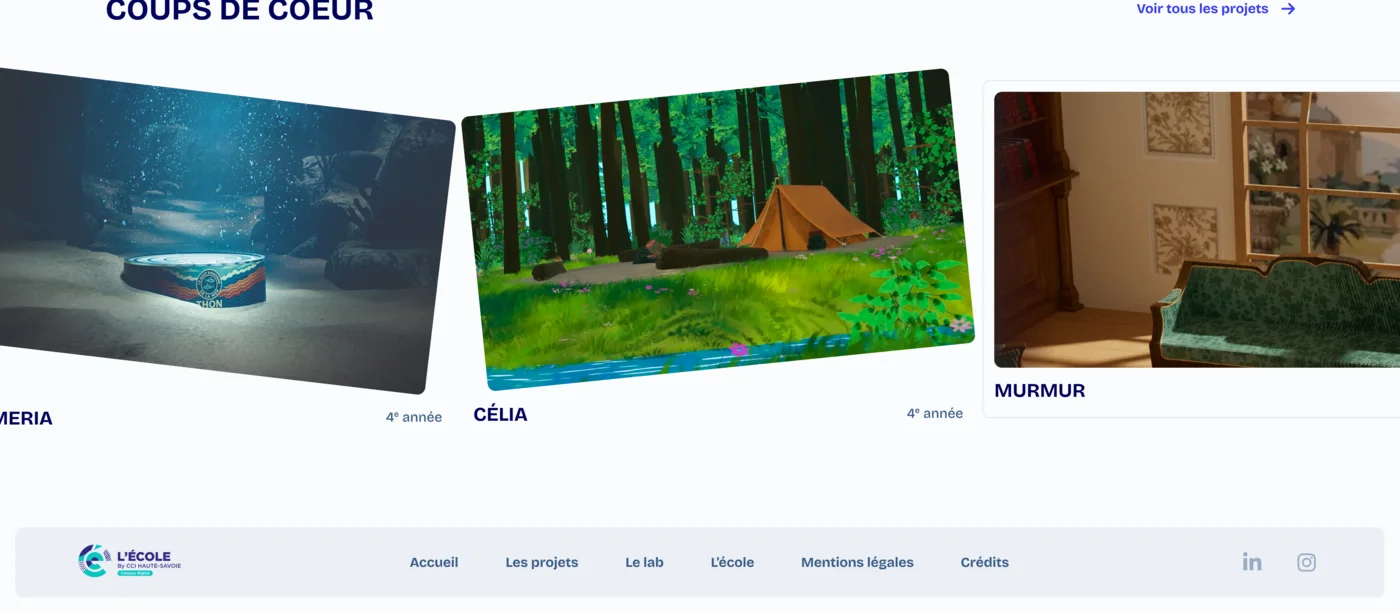 Visuel Mise en œuvre du projet Etudiants Gobelins